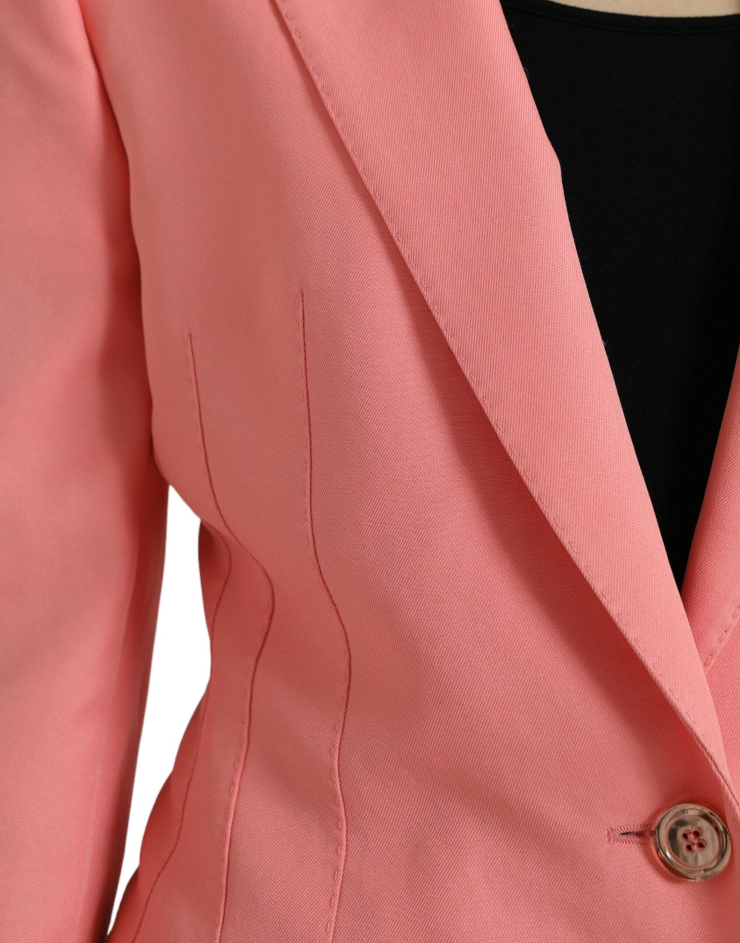 Dolce &amp; Gabbana Chic pink blazer with peak lapels