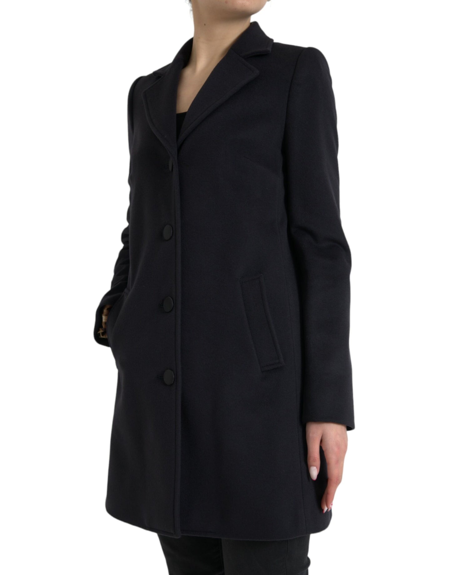 Dolce &amp; Gabbana Elegant black blazer made of virgin wool blend