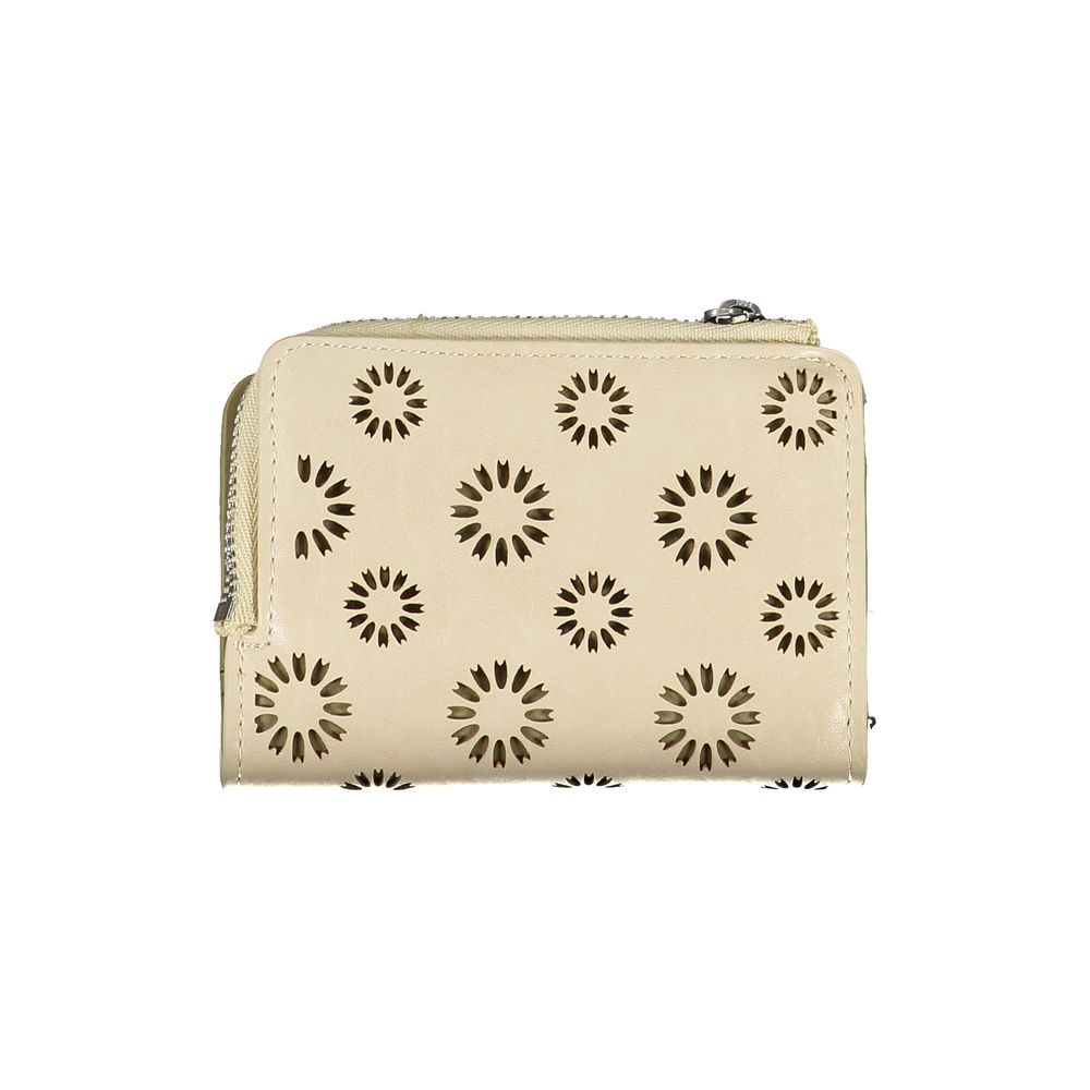 Desigual Beige Polyethylen Brieftasche