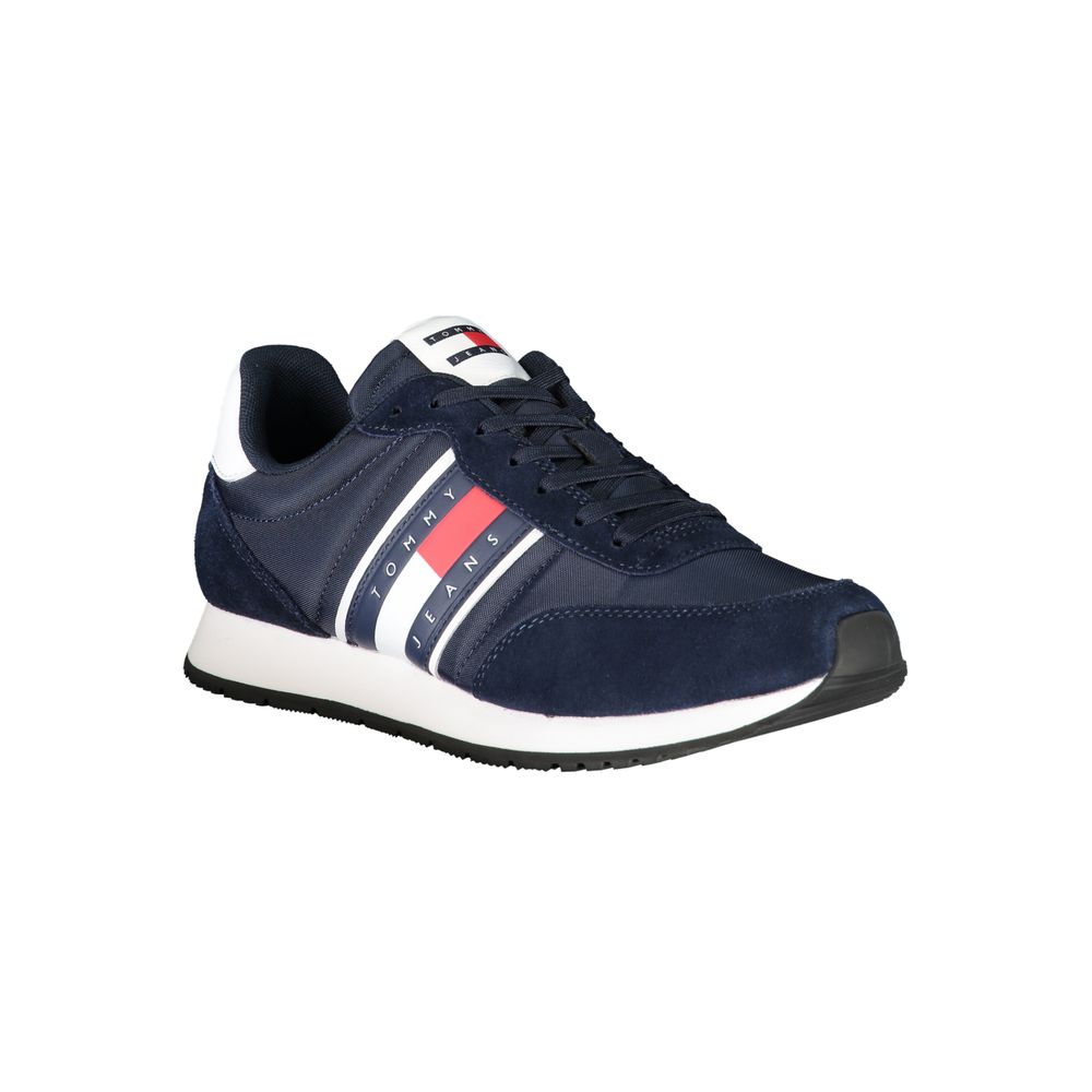 Tommy Hilfiger Blauer Polyester Sneaker