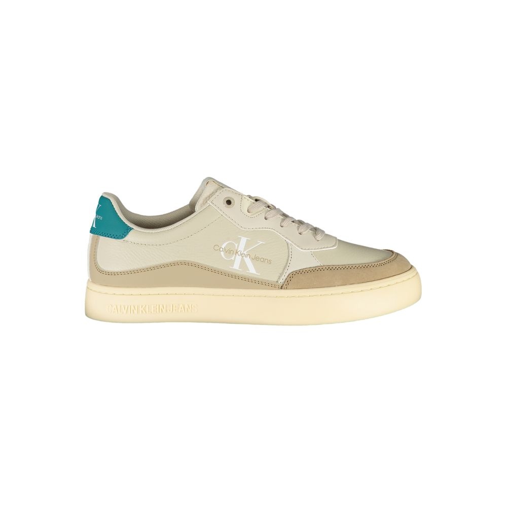 Calvin Klein Beige Polyester Sneakers