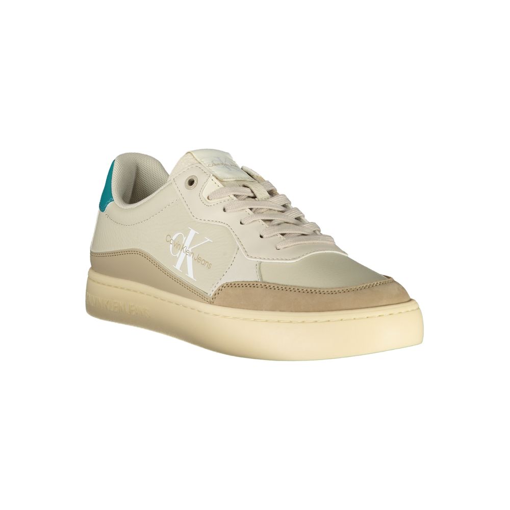 Calvin Klein Beige Polyester Sneakers