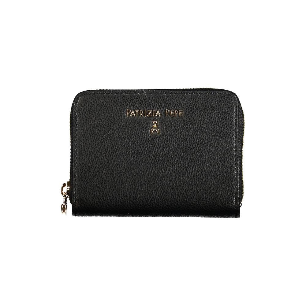 Patrizia Pepe Black Leather Wallet