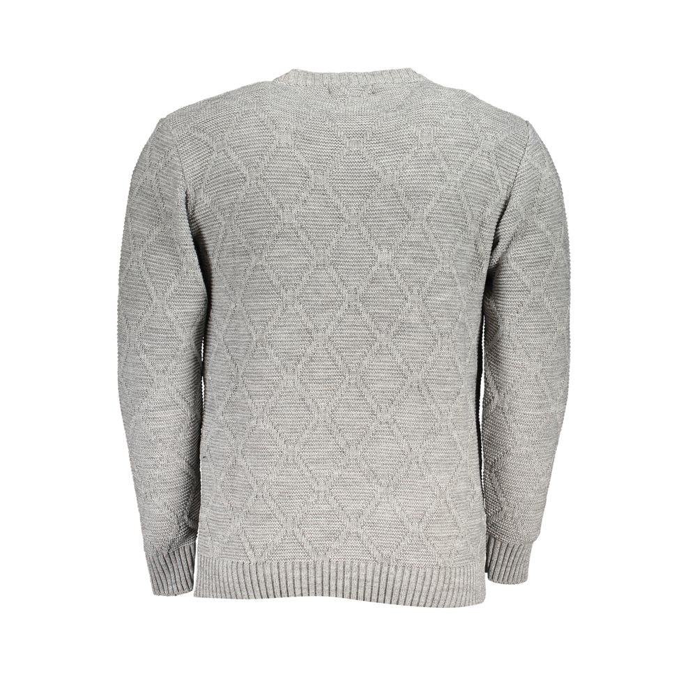 US Grand Polo Gray Fabric Sweater