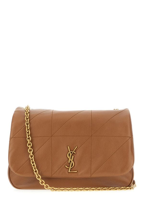 Saint Laurent Brown Lambskin Jamie 4.3 Small Shoulder Bag