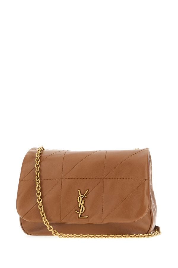 Saint Laurent Brown Lambskin Jamie 4.3 Small Shoulder Bag