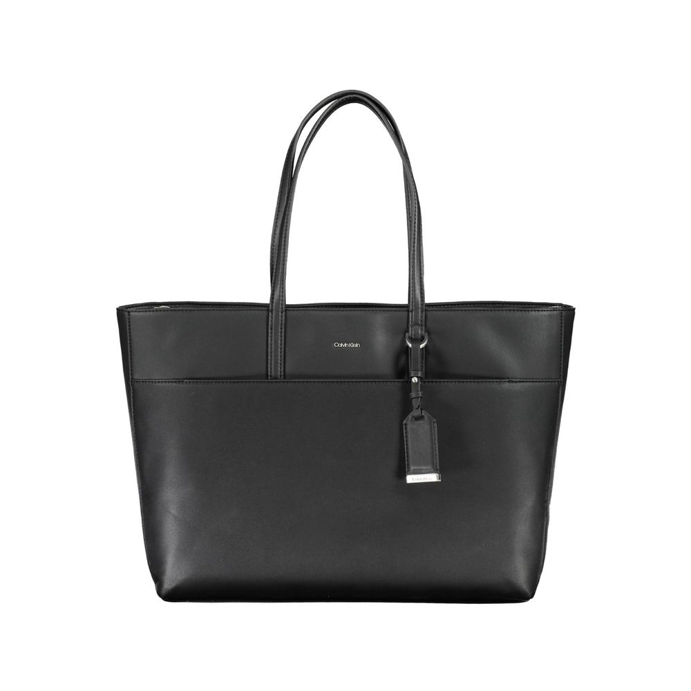 Calvin Klein Black Polyester Handbag