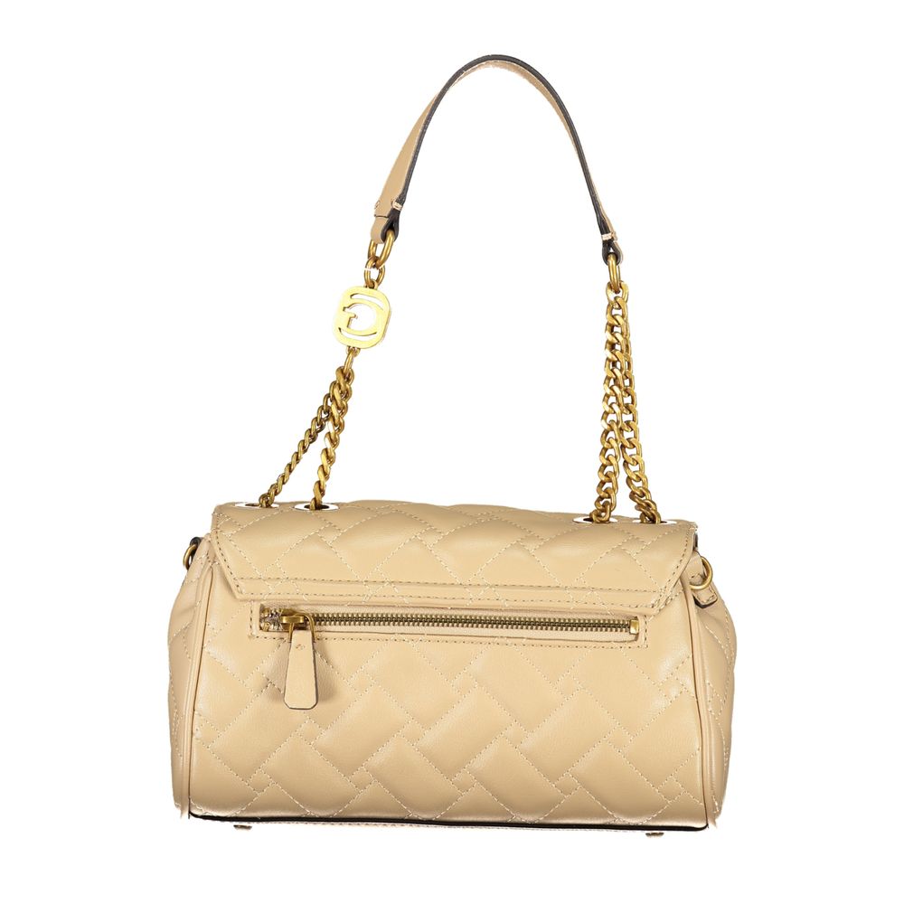 Guess Jeans Beige Polyethylen Handtasche