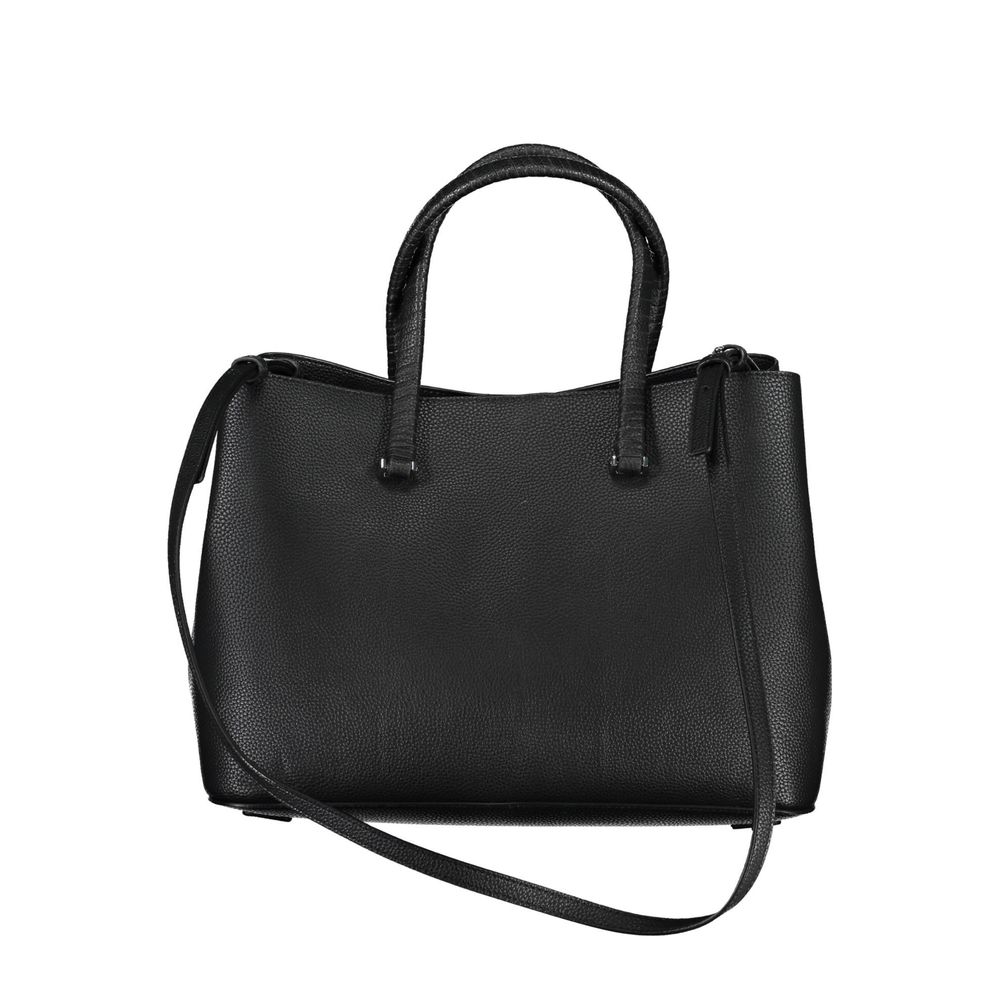 Tommy Hilfiger Schwarze Polyethylen-Handtasche