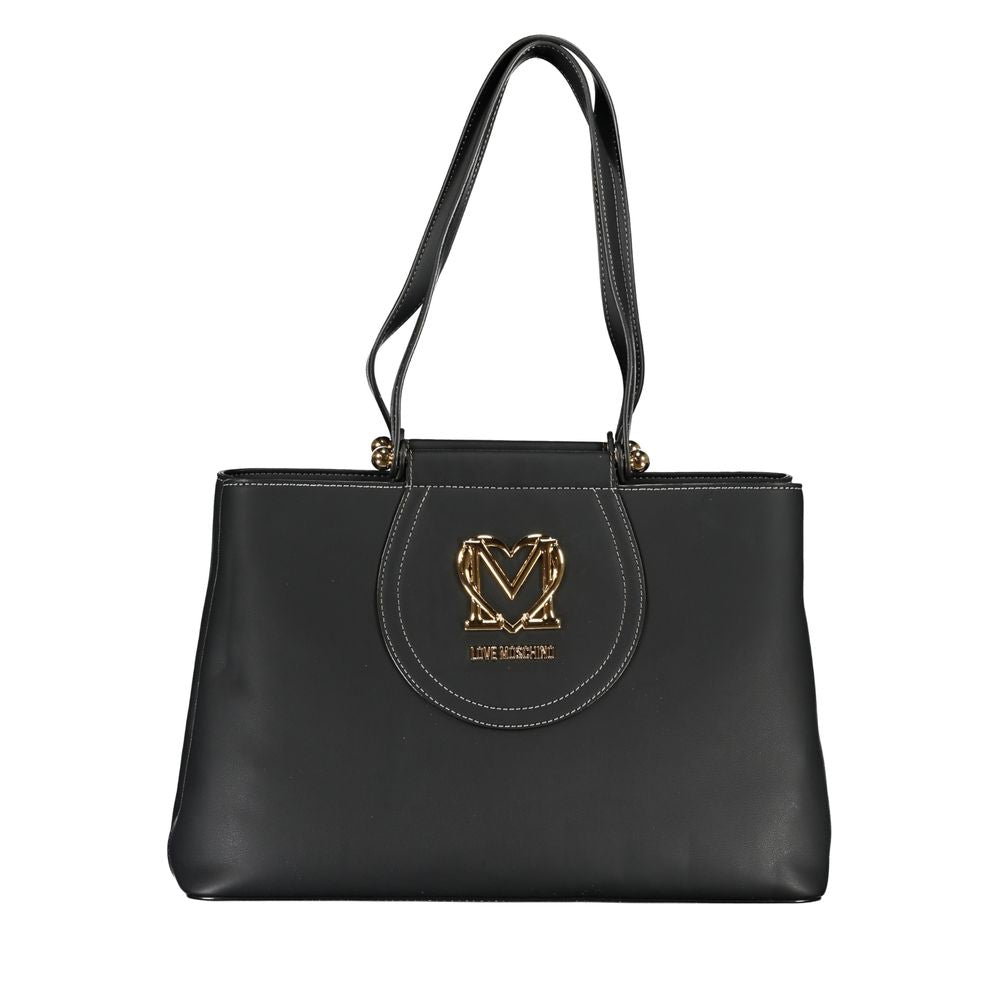 Love Moschino Black Polyethylene Handbag