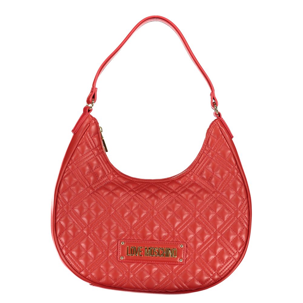 Love Moschino Red Polyethylene Handbag