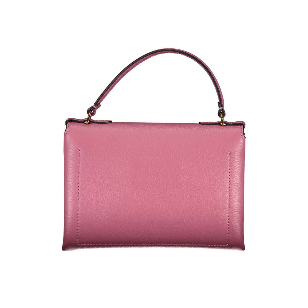 Coccinelle pink leather handbag