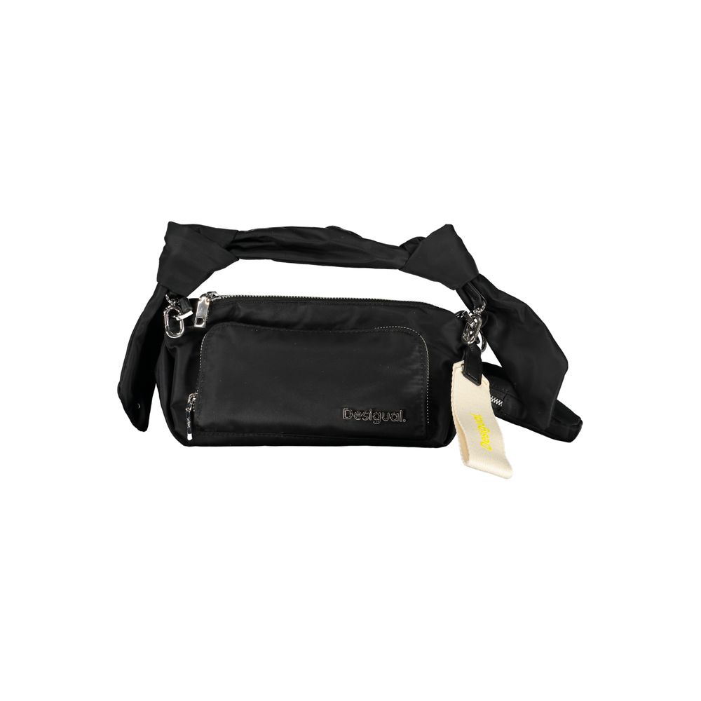 Desigual Schwarze Polyester Handtasche