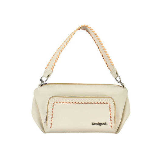 Desigual handbag made of white polyethylene