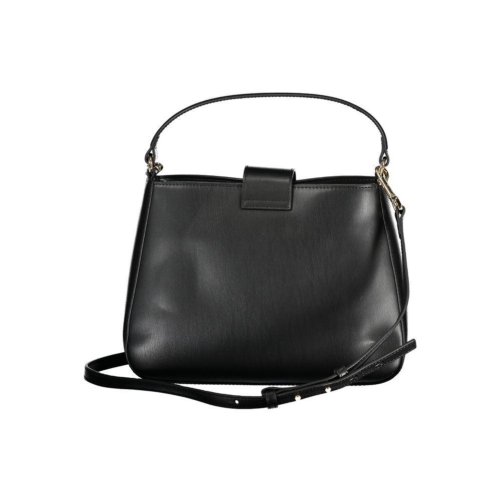 Tommy Hilfiger Schwarze Polyethylen-Handtasche