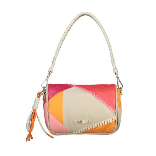 Desigual handbag made of white polyethylene