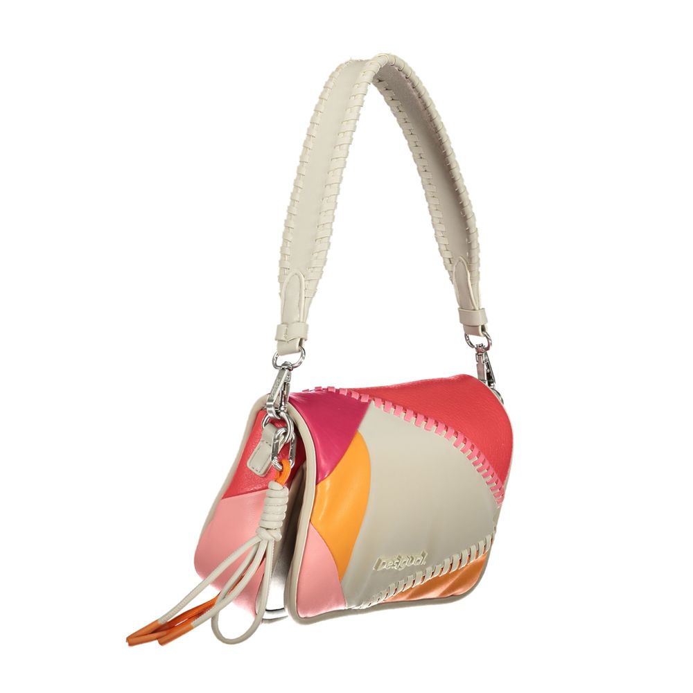 Desigual Handtasche aus weißem Polyethylen