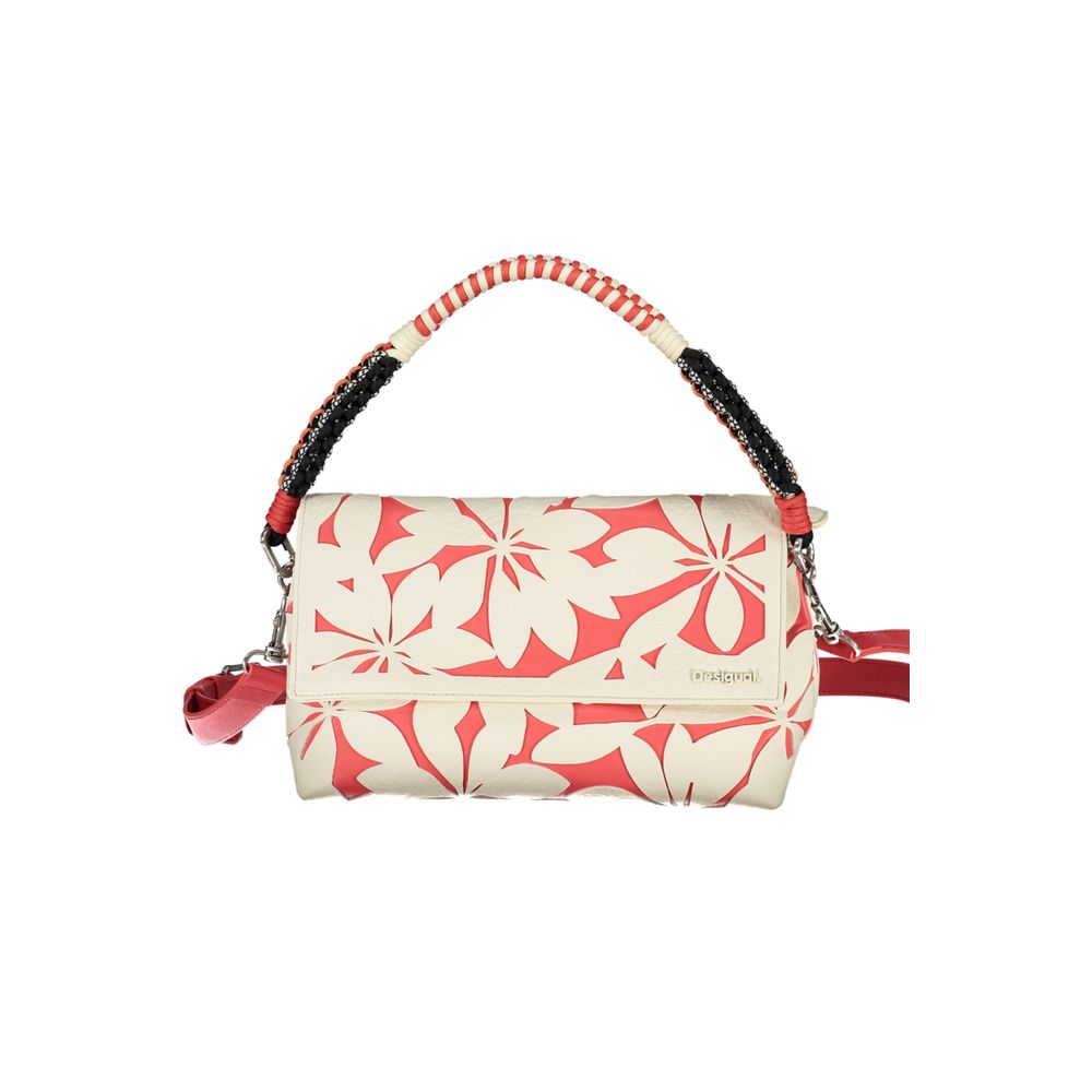 Desigual handbag made of white polyethylene