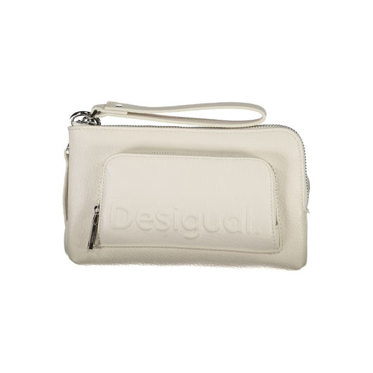 Desigual handbag made of white polyethylene