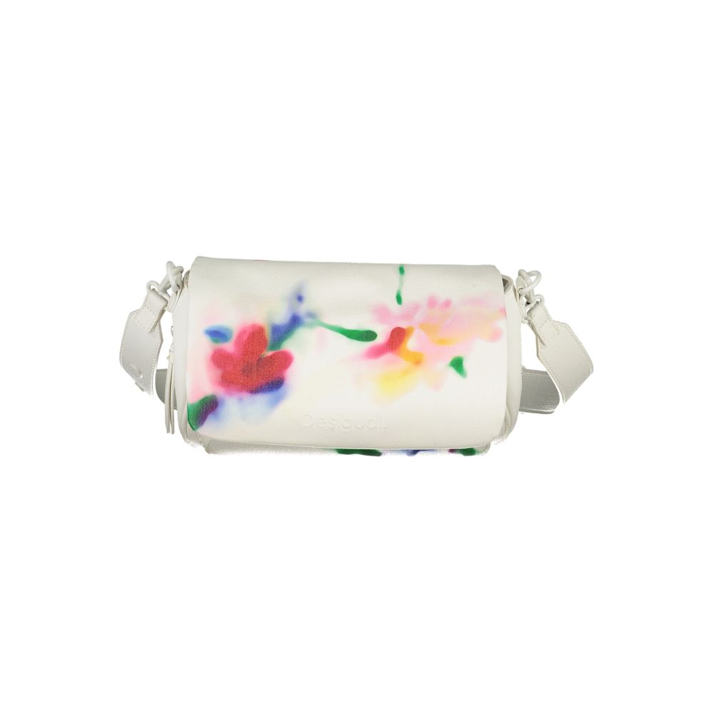 Desigual handbag made of white polyethylene