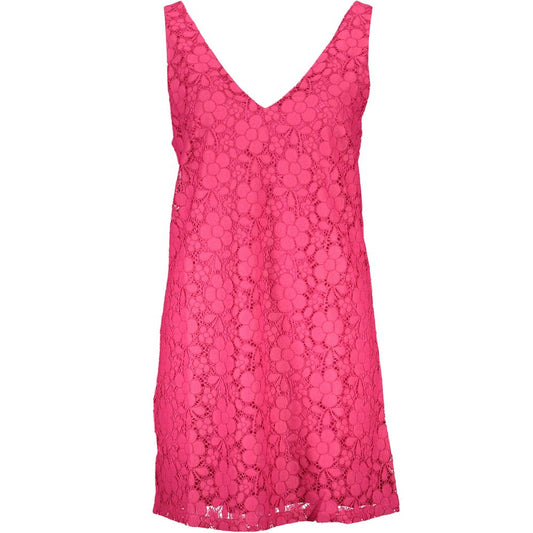 Desigual Rosa Viskose-Kleid