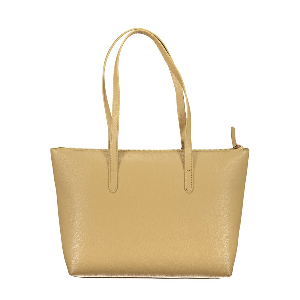 Coccinelle beige leather handbag