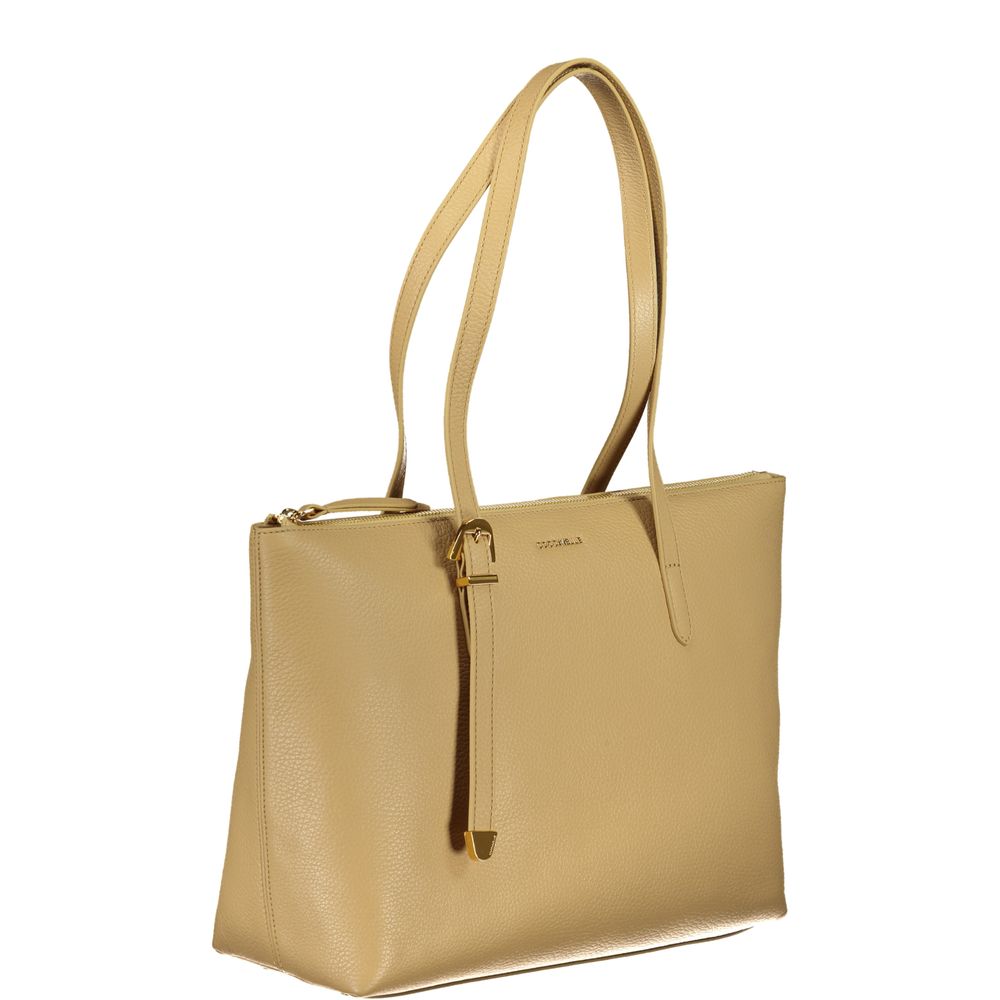 Coccinelle beige leather handbag