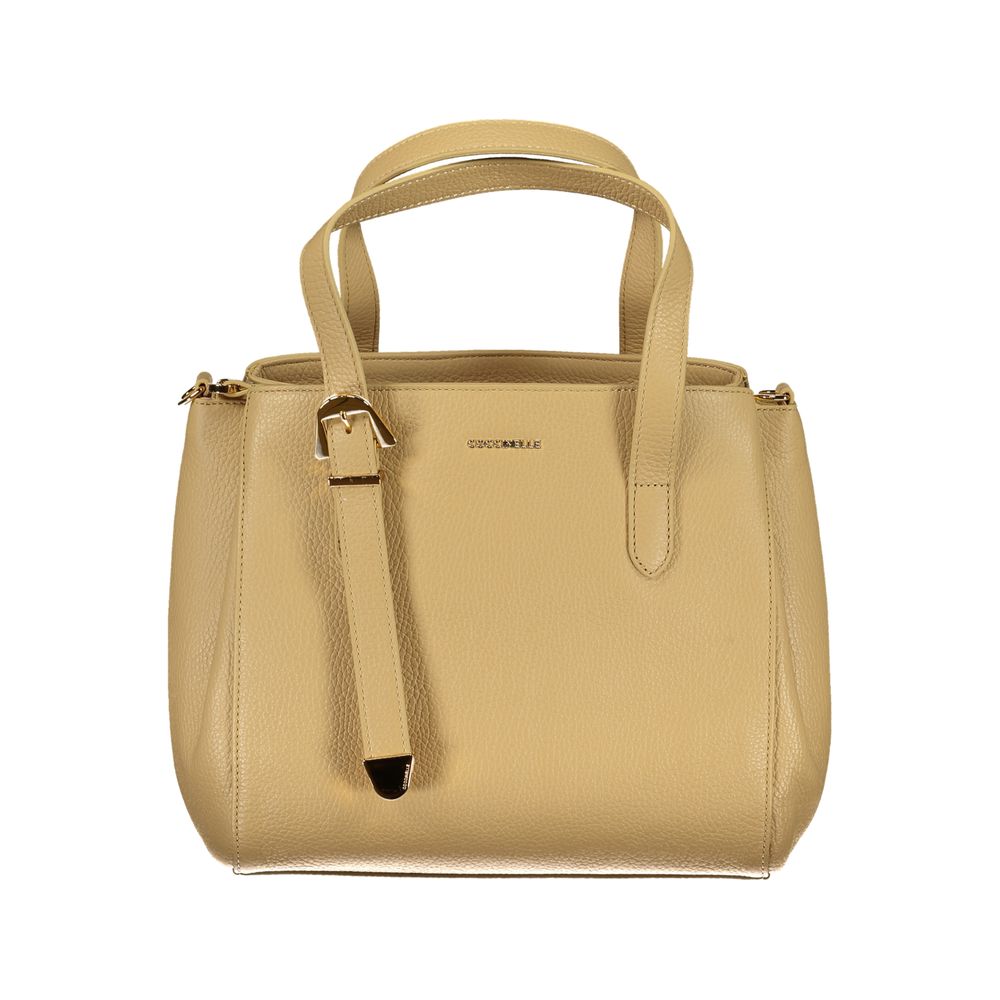 Coccinelle beige leather handbag