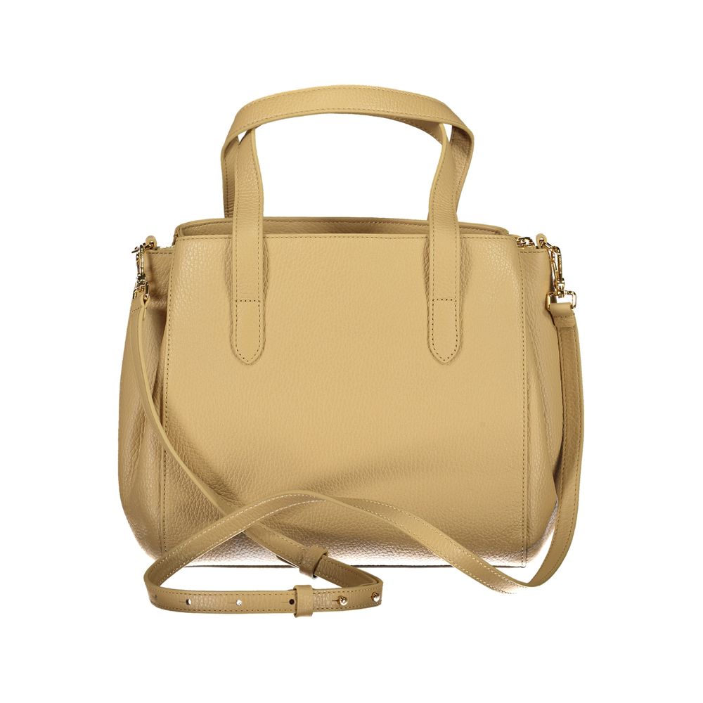 Coccinelle beige leather handbag