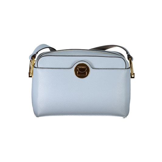 Coccinelle light blue leather handbag