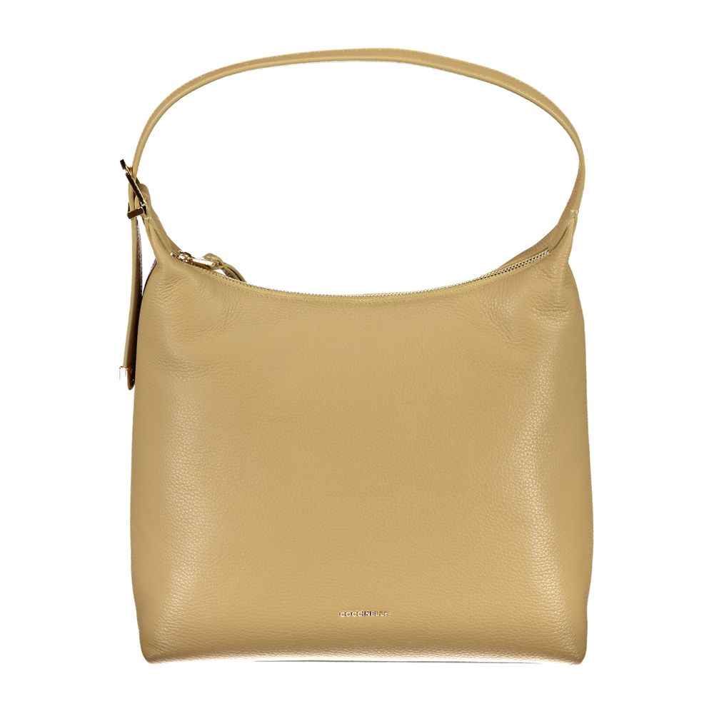 Coccinelle beige leather handbag