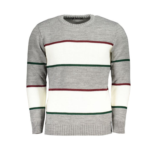 US Grand Polo Gray Fabric Sweater