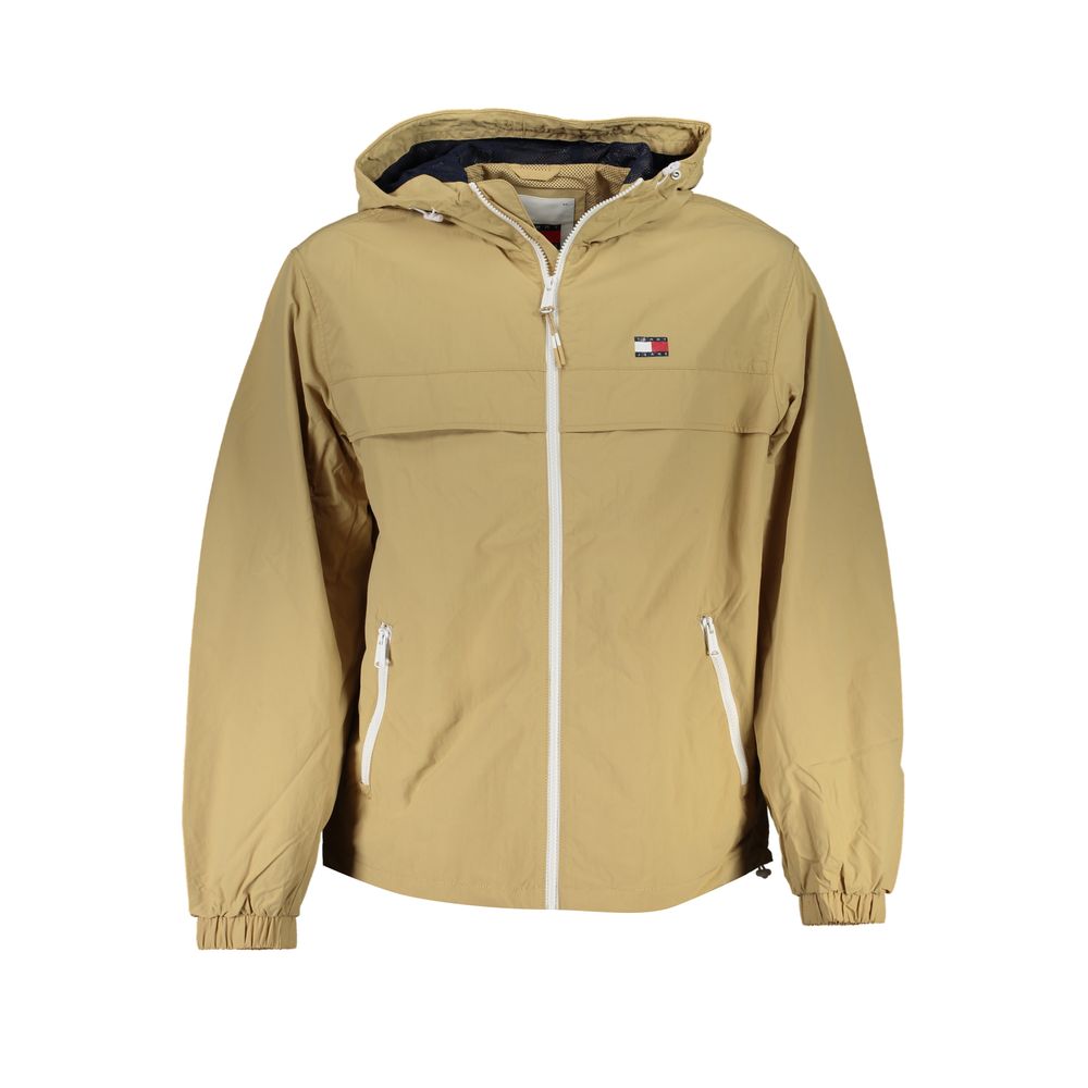 Tommy Hilfiger beige polyamide jacket