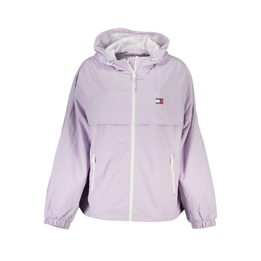 Tommy Hilfiger Purple Polyamide Jackets &amp; Coats