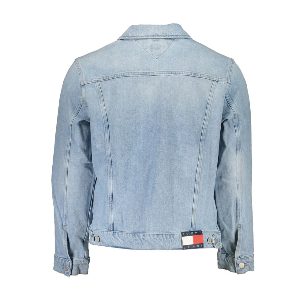 Tommy Hilfiger light blue cotton jacket