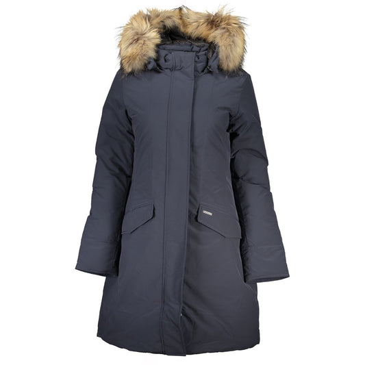 Woolrich Blaue Baumwolle Jacken & Mantel