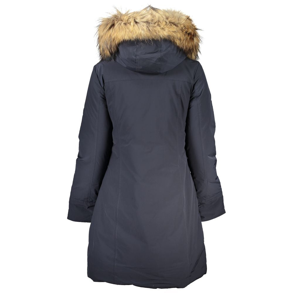 Woolrich Blaue Baumwolle Jacken & Mantel