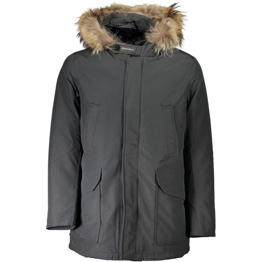 Woolrich Graue Baumwolljacke