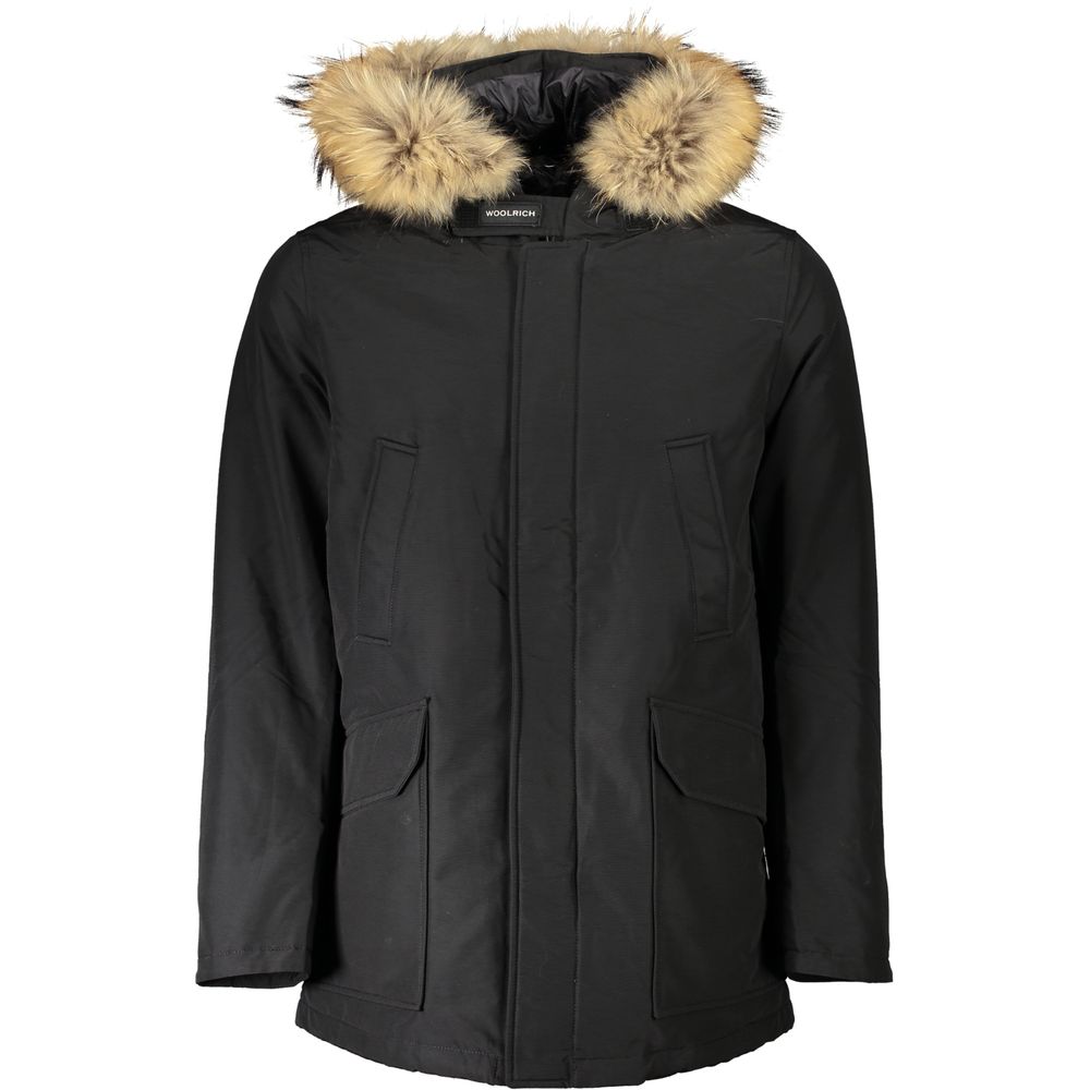 Woolrich Schwarze Baumwolljacke