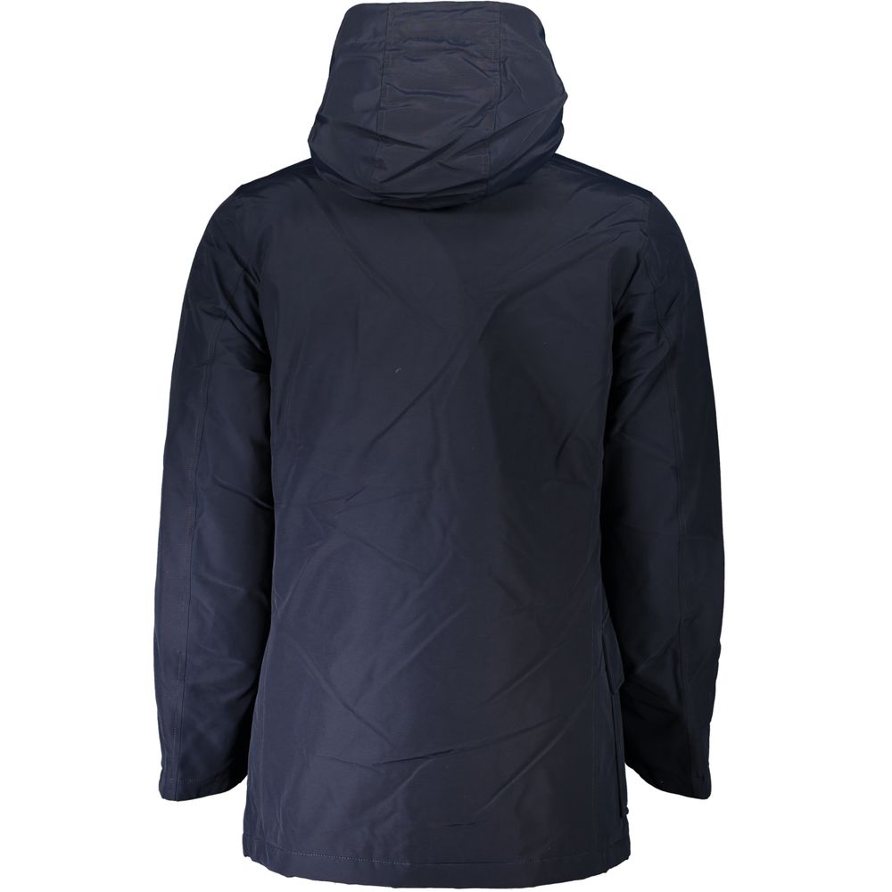 Woolrich Blaue Baumwolljacke