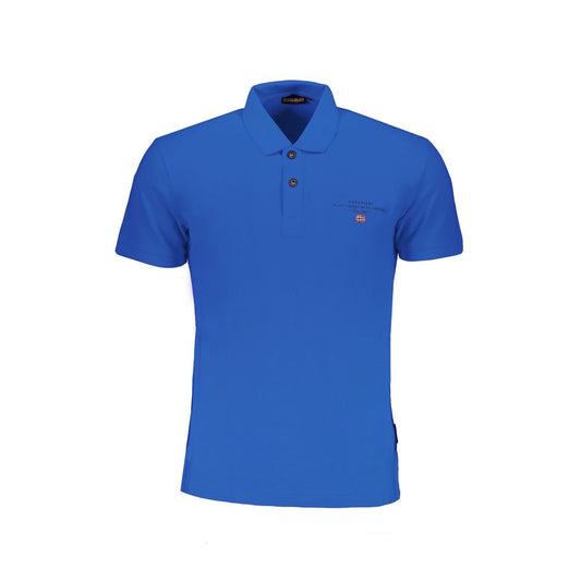 Napapijri Blue Cotton Polo Shirt (Copy)