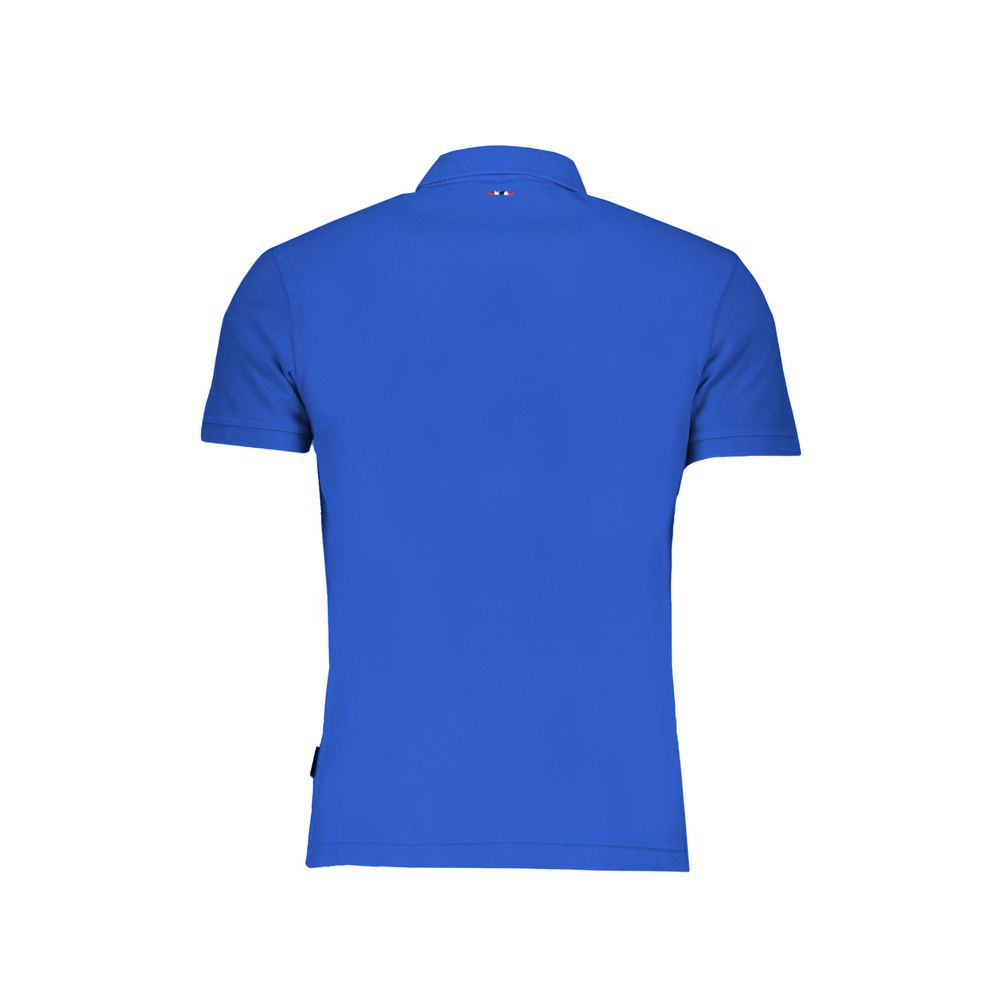 Napapijri Blue Cotton Polo Shirt (Copy)