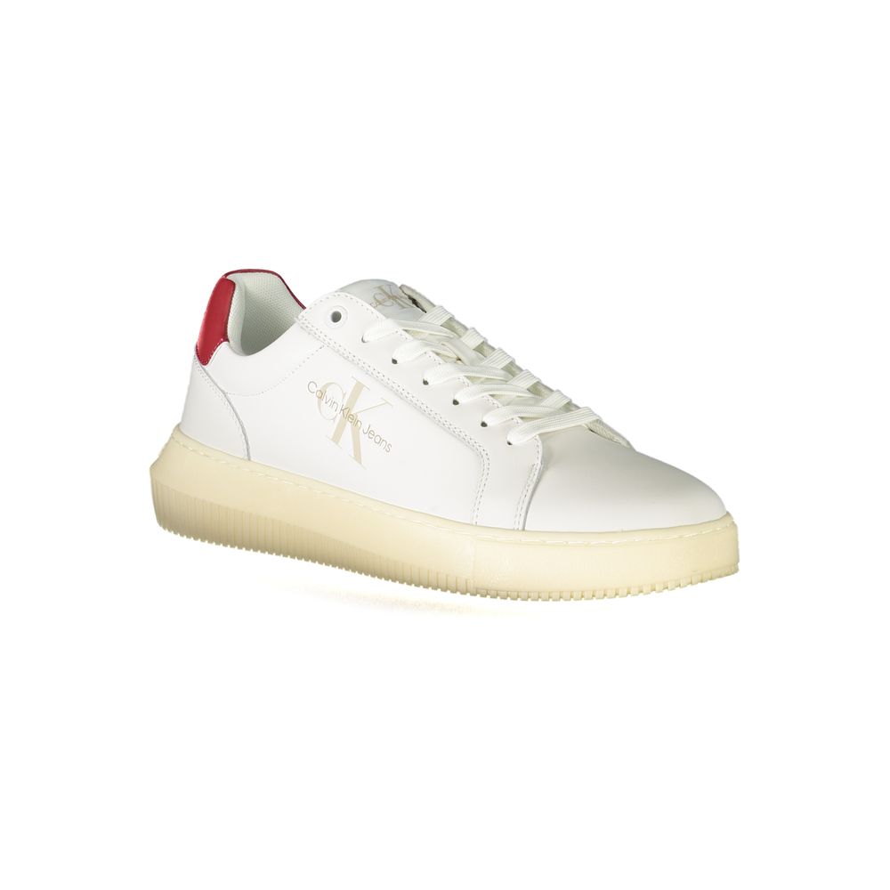 Calvin Klein sneakers made of white polyester