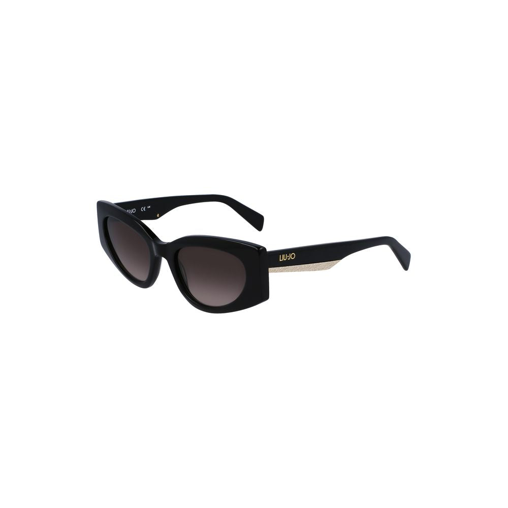 Liu Jo Schwarze Acetat-Sonnenbrille