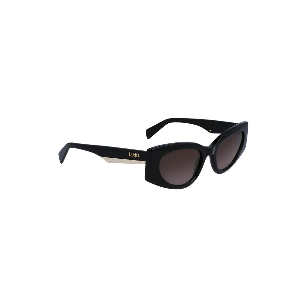 Liu Jo Schwarze Acetat-Sonnenbrille