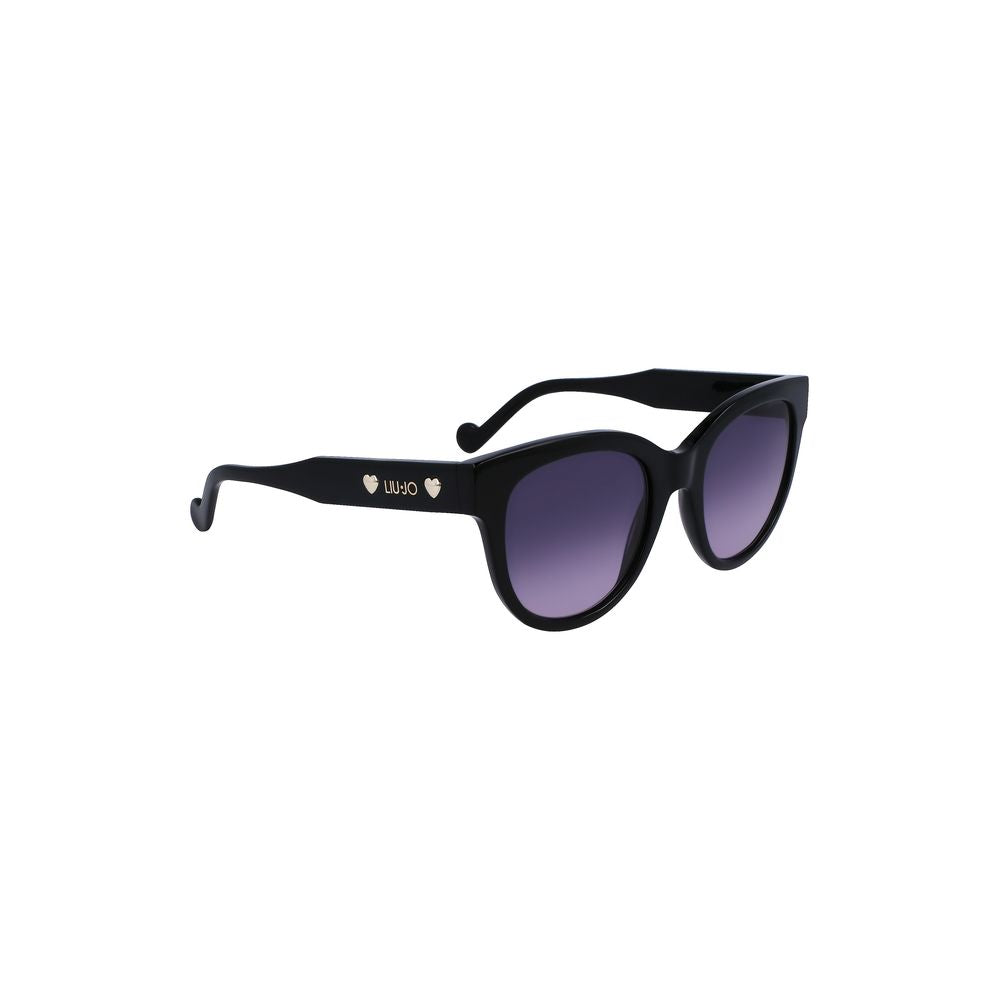 Liu Jo Schwarze Acetat-Sonnenbrille