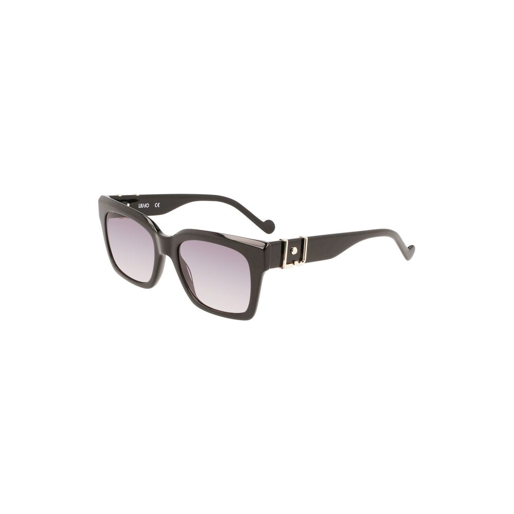 Liu Jo Schwarze Acetat-Sonnenbrille