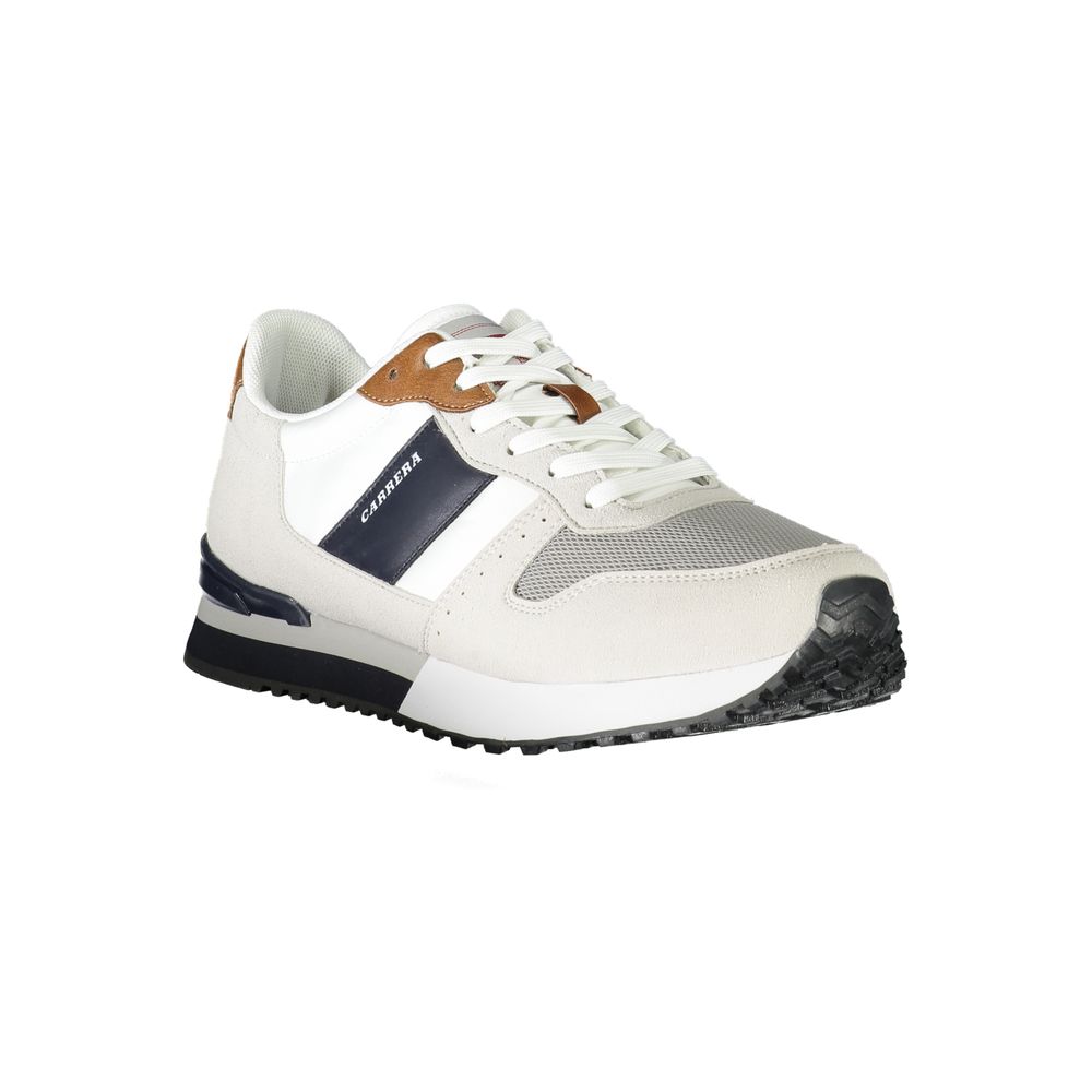 Carrera sneakers made of white polyester