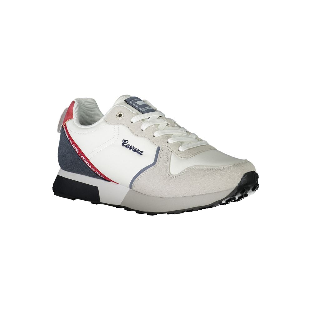 Carrera sneakers made of white polyester