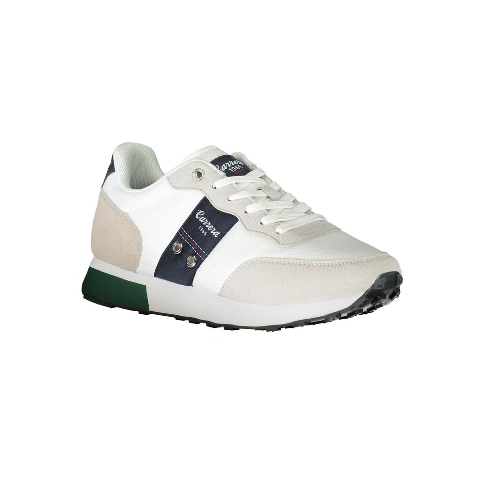 Carrera sneakers made of white polyester